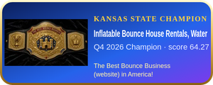 Inflatable Bounce House Rentals, Water – Q4 2026 Kansas State Champion, The Best Bounce Business (website) in America