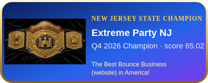 Extreme Party NJ – Q4 2026 New Jersey State Champion, The Best Bounce Business (website) in America