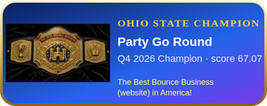 Party Go Round – Q4 2026 Ohio State Champion, The Best Bounce Business (website) in America